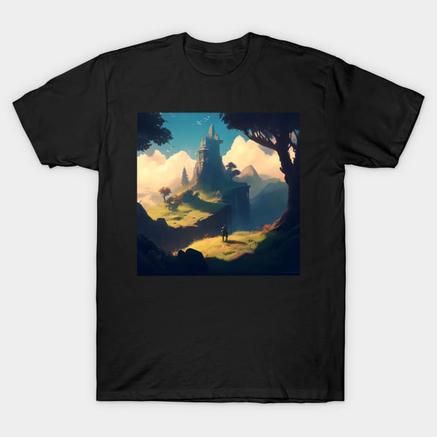 Mountain View T-Shirt by D3monic